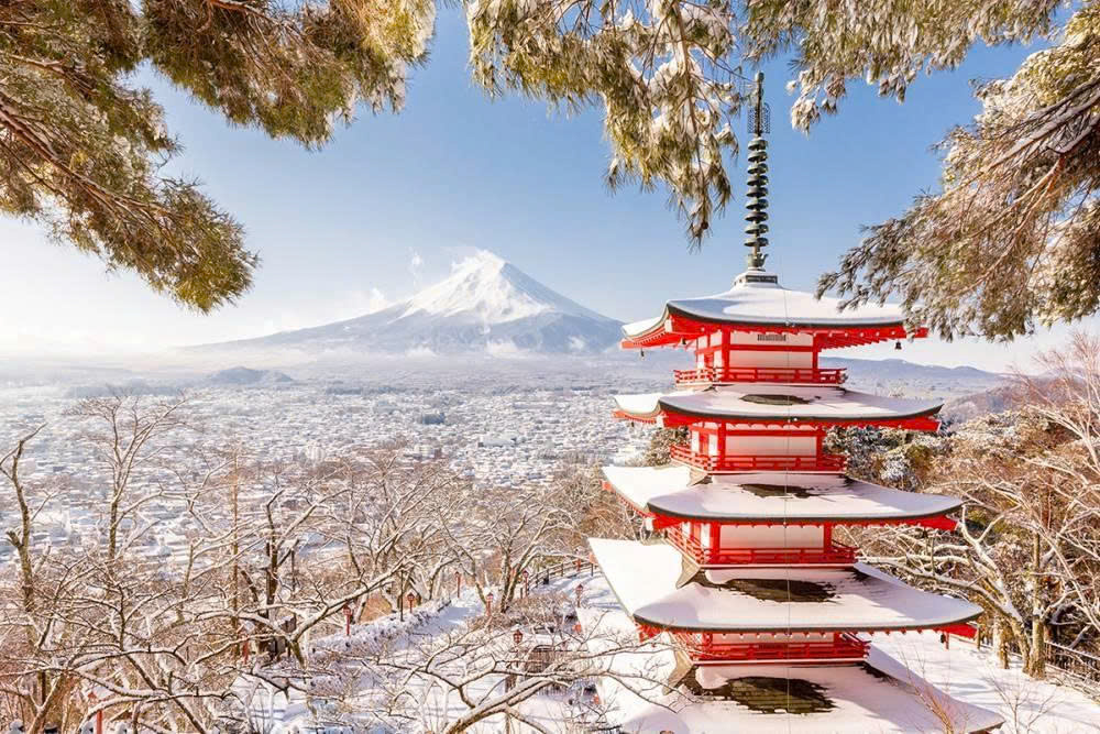 Tour mùa Đồng Nhật Bản Tết Dương lịch 6n5đ: Tokyo - Yamanashi - Núi Phú Sĩ - Nagoya - Kyoto - Osaka