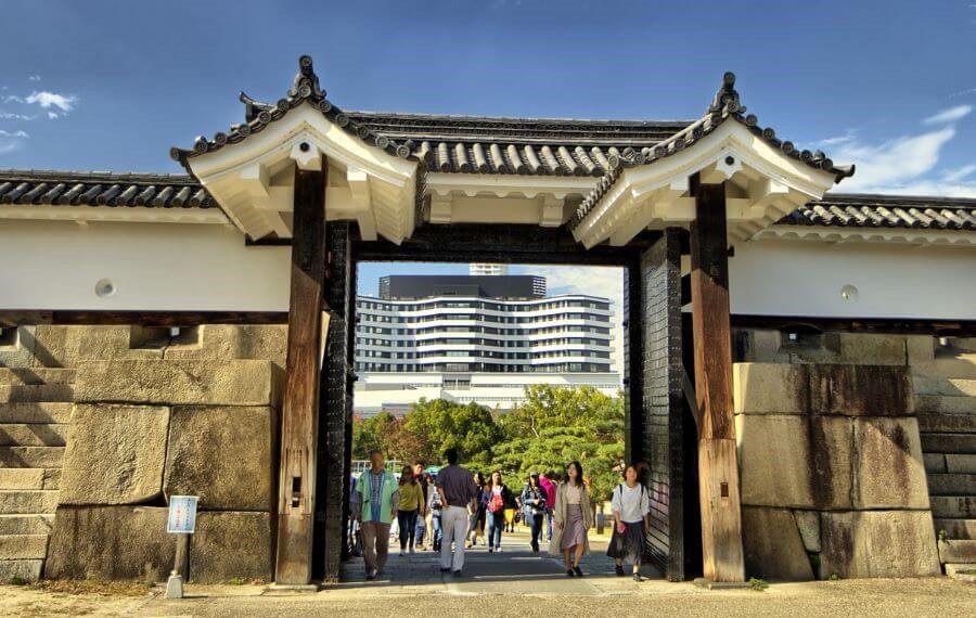 cổng Otemon lâu đài Osaka.jpg